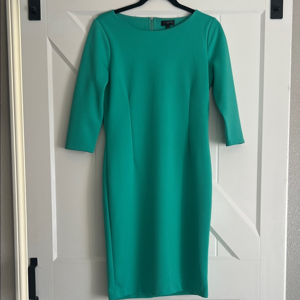 The Limited Emerald Green Bodycon Long Sleeve Dress